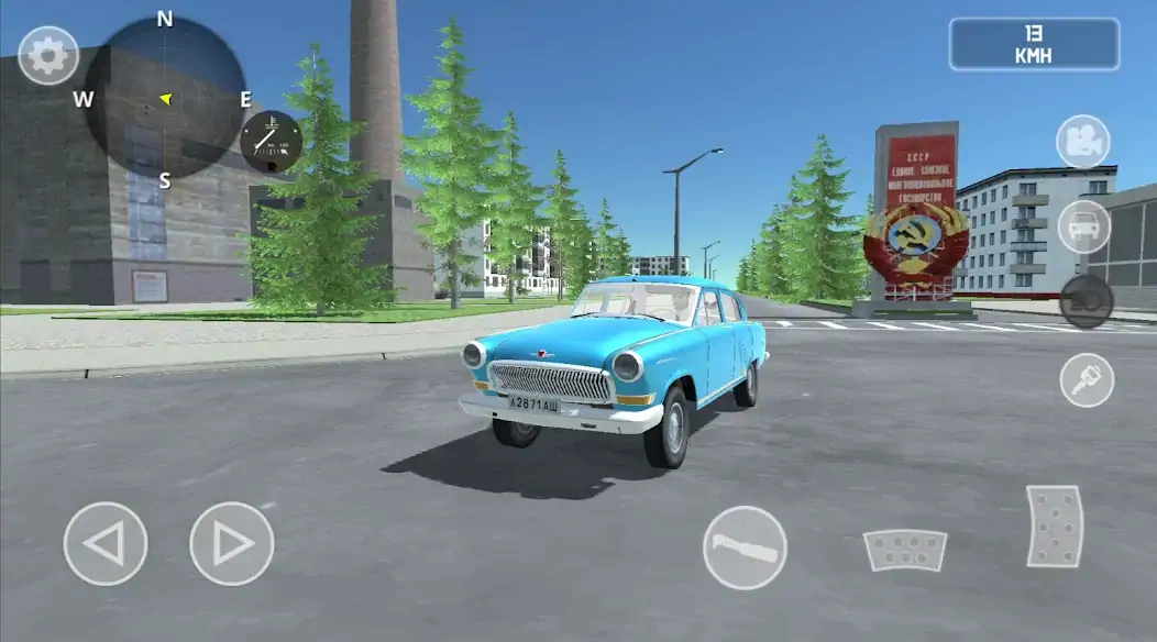 Скачать SovietCar: Simulator [MOD Бесконечные деньги] на Андроид