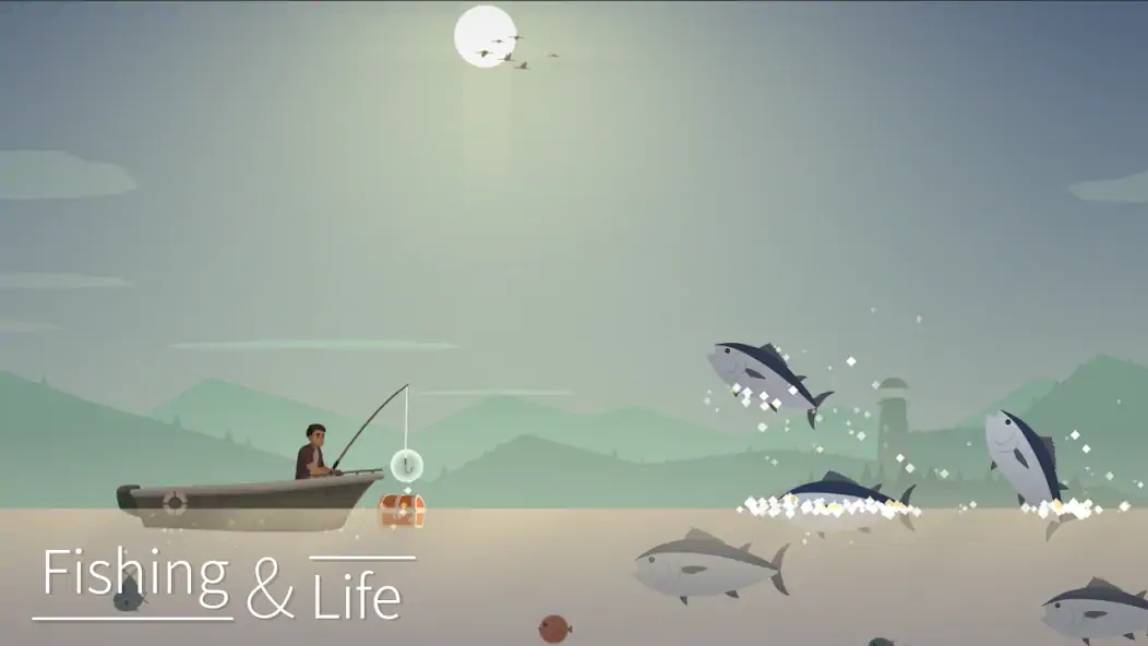 Скачать Рыбалка и жизнь [MOD Много монет] на Андроид
