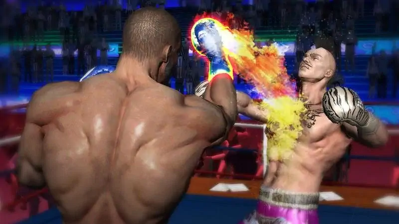 Скачать Царь бокса - Punch Boxing 3D [MOD Много монет] на Андроид