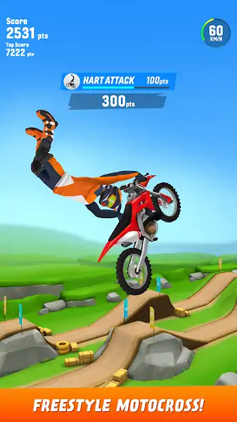 Скачать Max Air Motocross [MOD Бесконечные монеты] на Андроид