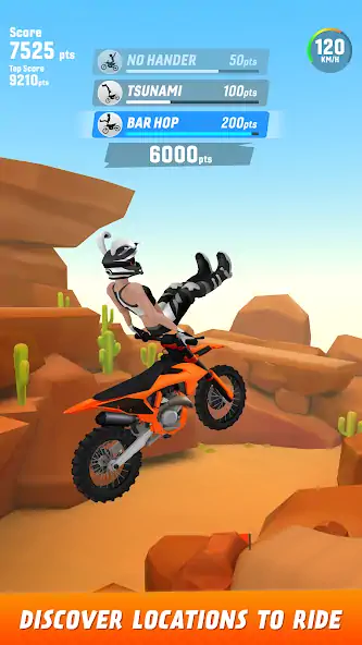 Скачать Max Air Motocross [MOD Бесконечные монеты] на Андроид
