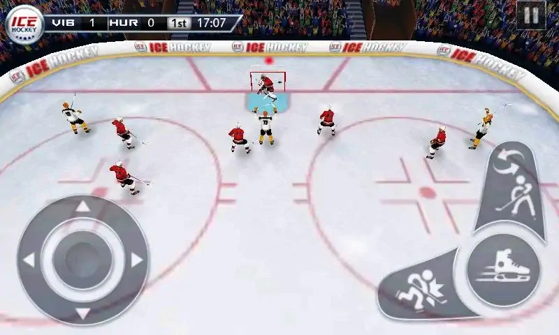 Скачать хоккей с шайбой 3D - IceHockey [MOD Много монет] на Андроид
