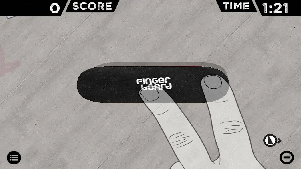 Скачать Fingerboard HD Skateboarding [MOD Много денег] на Андроид