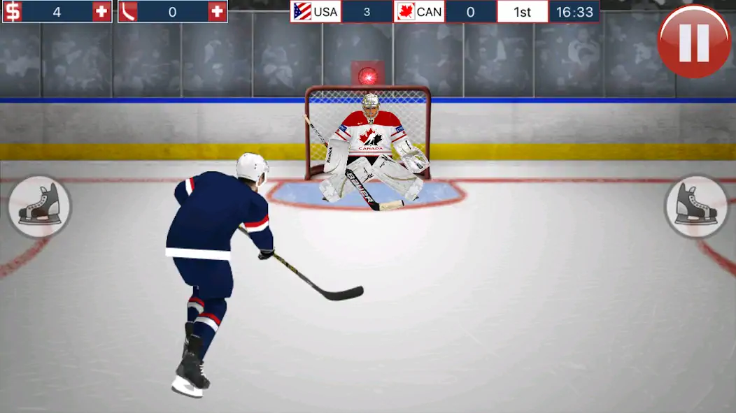 Скачать Hockey MVP [MOD Много монет] на Андроид