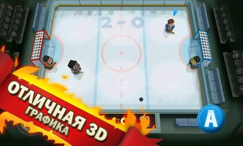 Скачать Ice Rage: Hockey Multiplayer [MOD Много денег] на Андроид