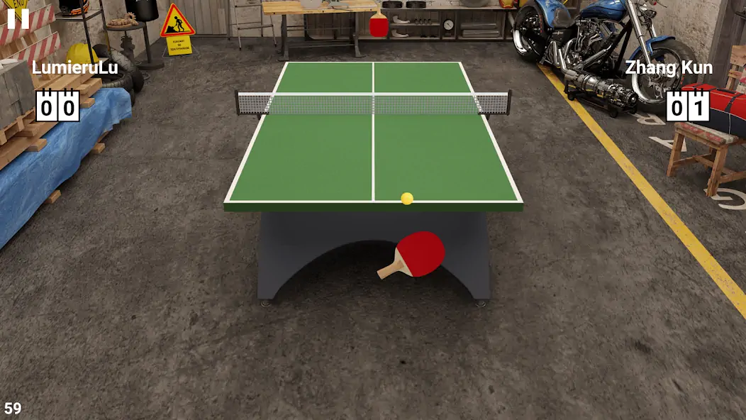 Скачать Virtual Table Tennis [MOD Бесконечные монеты] на Андроид