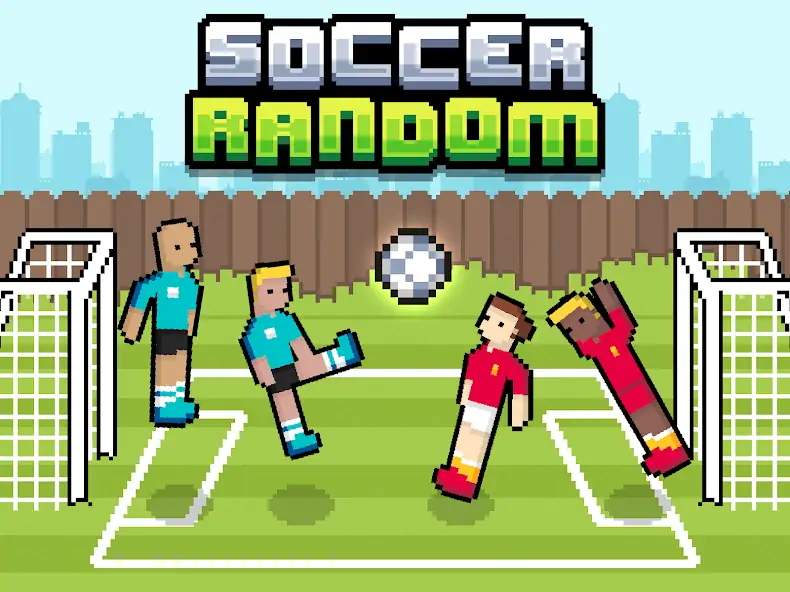 Скачать Soccer Random - 2 игрока [MOD Много монет] на Андроид