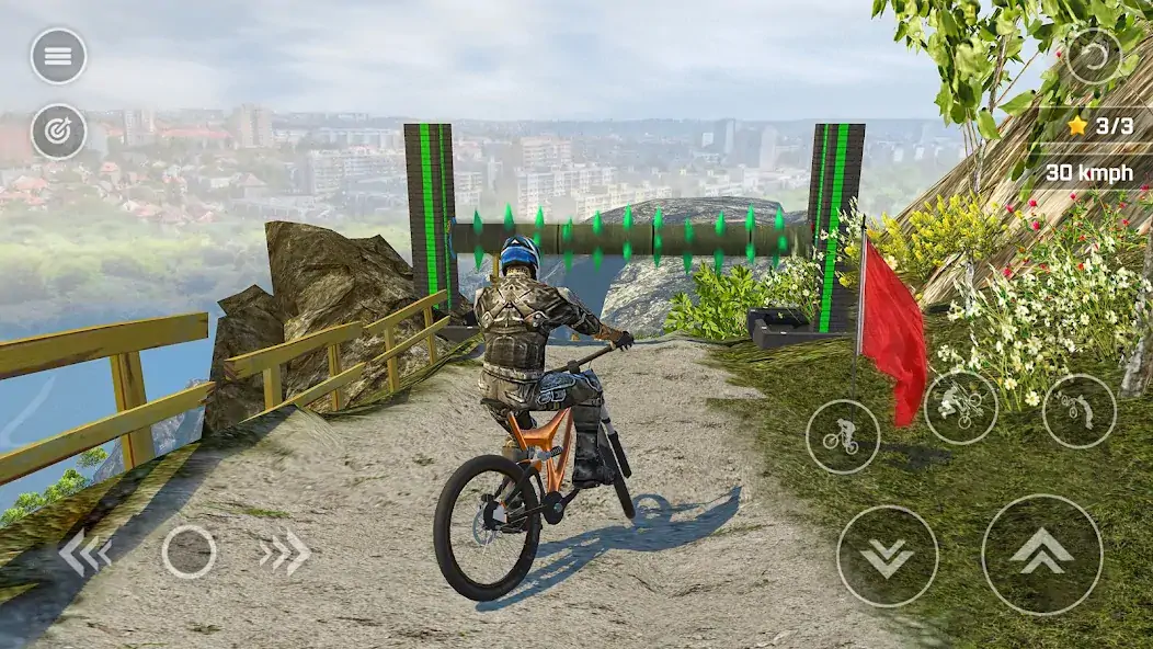 Скачать Велосипедные игры BMX [MOD Бесконечные монеты] на Андроид