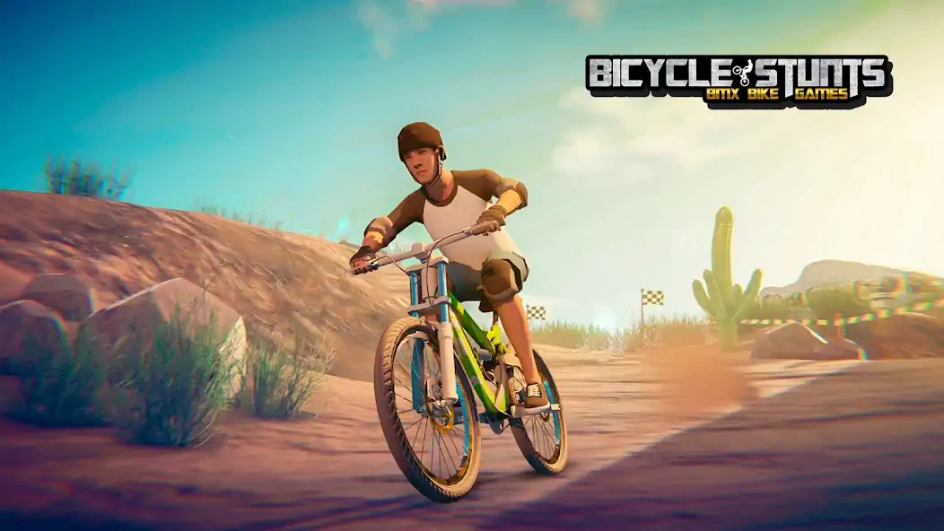 Скачать Велосипедные игры BMX [MOD Бесконечные монеты] на Андроид