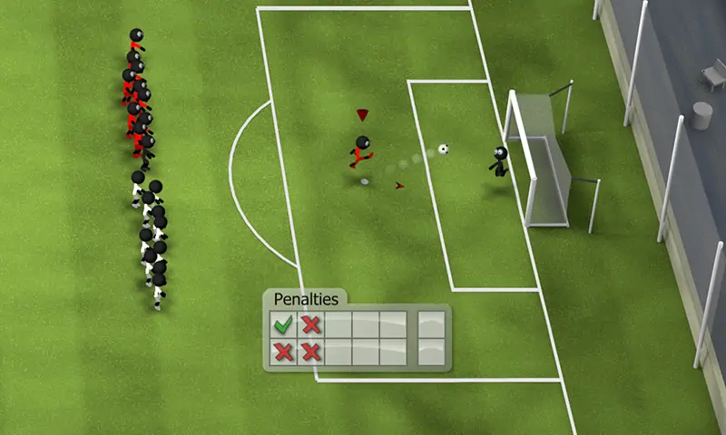 Скачать Stickman Soccer 2014 [MOD Много монет] на Андроид