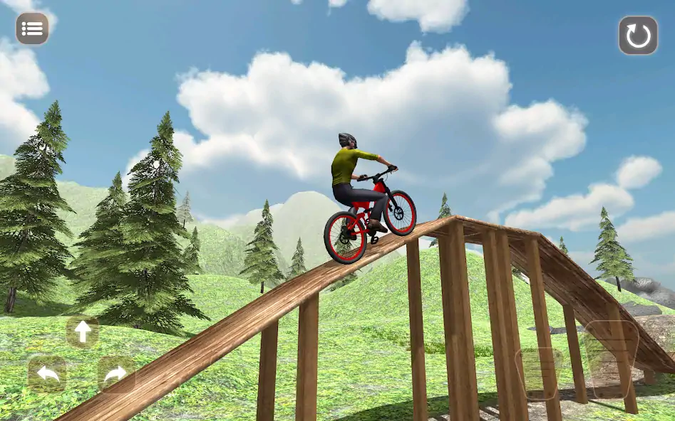 Скачать BMX rider: игра на велосипеде [MOD Много монет] на Андроид