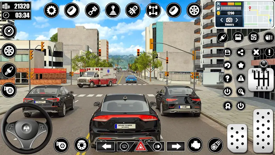 Скачать Car Driving School : Car Games [MOD Много монет] на Андроид