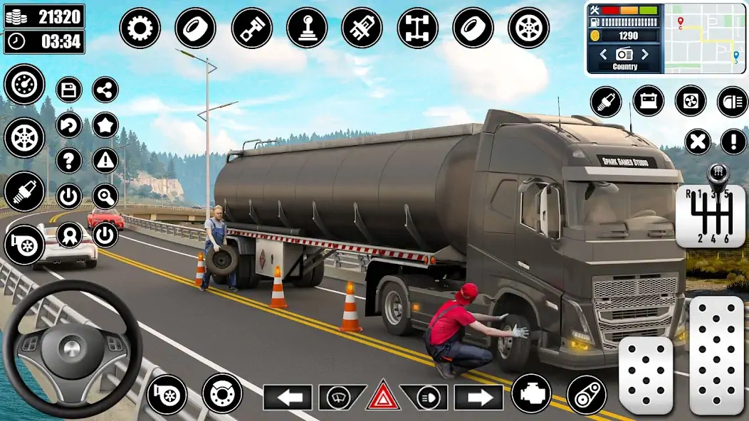 Скачать Cargo Delivery Truck Games 3D [MOD Бесконечные монеты] на Андроид