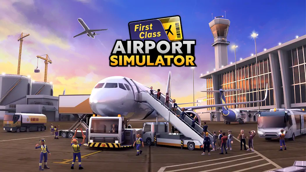 Скачать Airport Simulator: First Class [MOD Бесконечные монеты] на Андроид