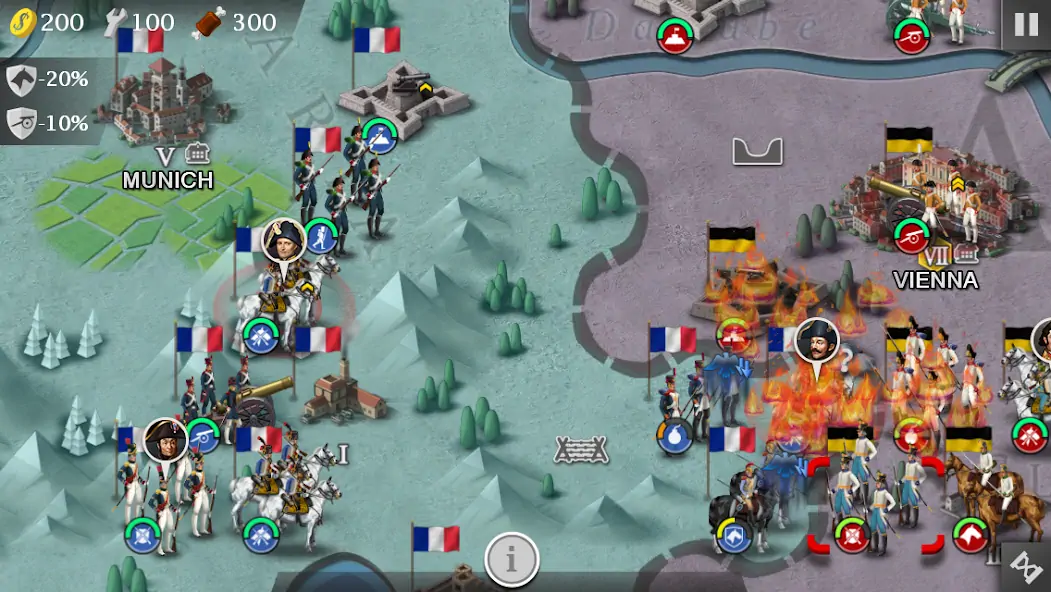 Скачать European War 4 : Napoleon [MOD Много денег] на Андроид