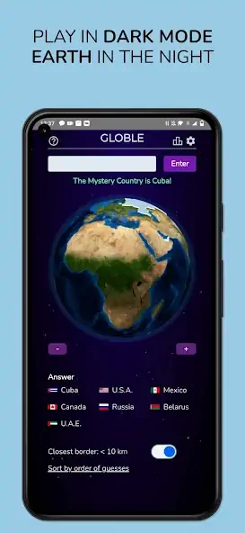 Скачать Globle - Country Guess Game [MOD Бесконечные монеты] на Андроид