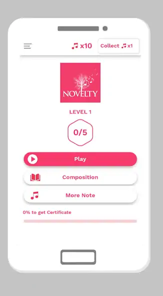 Скачать Novelty - Classical Music Game [MOD Много денег] на Андроид