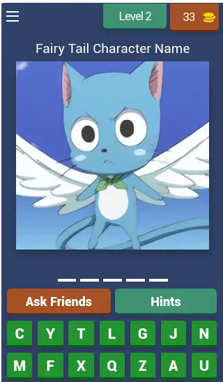 Скачать Fairy Tail Character Quiz [MOD Много денег] на Андроид