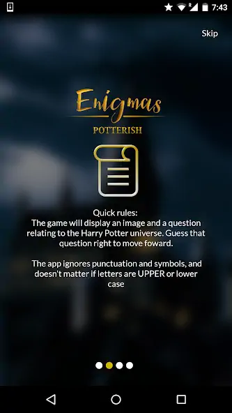 Скачать Enigmas Harry Potter [MOD Много денег] на Андроид