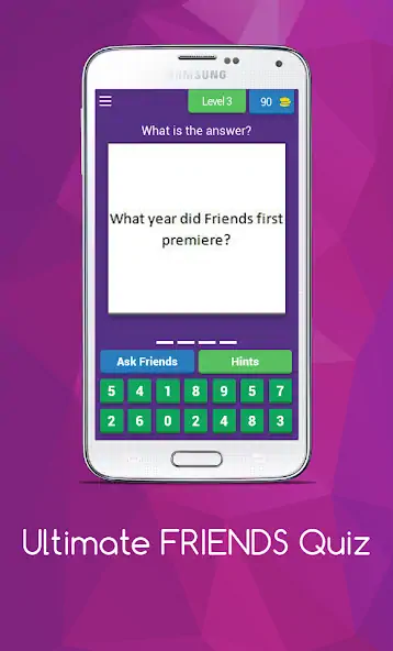 Скачать Ultimate FRIENDS Quiz [MOD Бесконечные монеты] на Андроид