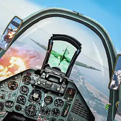 Скачать Jet Fighter: Plane Game [MOD Бесконечные монеты] + [МОД Меню] на Андроид