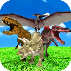 Скачать Dino Battle Arena Lost Kingdom [MOD Бесконечные деньги] + [MOD Меню] на Андроид