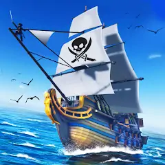 Скачать Pirate Polygon Caribbean Sea [MOD Много монет] + [MOD Меню] на Андроид