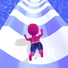 Скачать Waterpark Super Slide [MOD Много монет] + [MOD Меню] на Андроид
