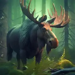 Скачать The Moose - Animal Simulator [MOD Бесконечные деньги] + [MOD Меню] на Андроид