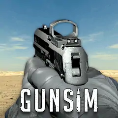 Скачать GUNSIM - 3D FPS Shooting Guns [MOD Много монет] + [MOD Меню] на Андроид