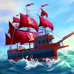 Скачать Pirate Ships・Строй и сражайся [MOD Бесконечные деньги] + [MOD Меню] на Андроид