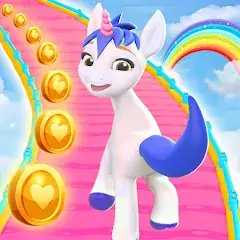 Скачать Unicorn Kingdom: Running Games [MOD Бесконечные монеты] + [МОД Меню] на Андроид