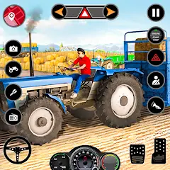 Скачать Farming Games: Tractor Farmer [MOD Много денег] + [MOD Меню] на Андроид