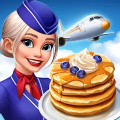 Скачать Airplane Chefs - Cooking Game [MOD Много денег] + [MOD Меню] на Андроид