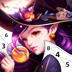 Скачать Witch & Wizard Color by Number [MOD Много монет] + [MOD Меню] на Андроид