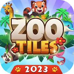 Скачать Zoo Tile-3 Tiles и Zoo Tycoon [MOD Бесконечные деньги] + [MOD Меню] на Андроид