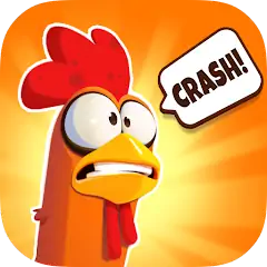 Скачать Chicken or Crash! Win Bitcoin. [MOD Много денег] + [MOD Меню] на Андроид