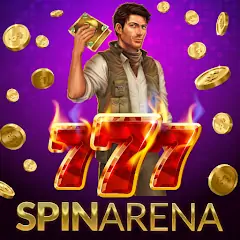 Скачать SpinArena Online Casino Slots [MOD Много денег] + [MOD Меню] на Андроид