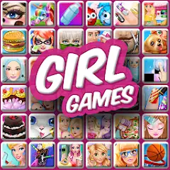 Скачать Frippa Games for Girls [MOD Бесконечные монеты] + [МОД Меню] на Андроид