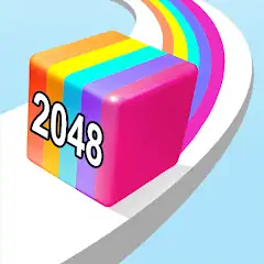 Скачать Jelly Run 2048 [MOD Много денег] + [MOD Меню] на Андроид