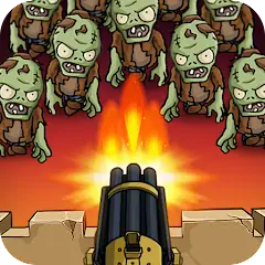 Скачать Zombie War - Idle TD game [MOD Много монет] + [MOD Меню] на Андроид