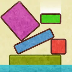 Скачать Drop Stack Block Stacking Game [MOD Бесконечные деньги] + [MOD Меню] на Андроид