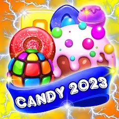 Скачать Candy 2023-Candy Match 3 Game [MOD Много монет] + [MOD Меню] на Андроид