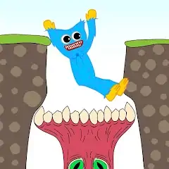 Скачать Hugy's Funny Animated Story [MOD Много монет] + [MOD Меню] на Андроид