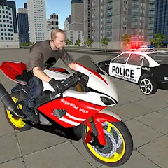 Скачать Вождение велосипеда: полиция [MOD Бесконечные монеты] + [МОД Меню] на Андроид