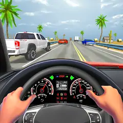 Скачать Traffic Racing In Car Driving [MOD Бесконечные монеты] + [МОД Меню] на Андроид