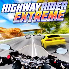 Скачать Highway Rider Extreme - 3D Mot [MOD Много монет] + [MOD Меню] на Андроид