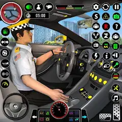 Скачать Russian Taxi Car Driving Games [MOD Много денег] + [MOD Меню] на Андроид