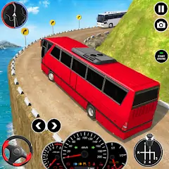 Скачать Offroad Bus Simulator Game [MOD Много монет] + [MOD Меню] на Андроид