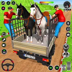 Скачать Animals Transport Truck Game [MOD Много монет] + [MOD Меню] на Андроид